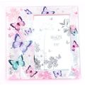 Pastel Butterflies Glass Photo Frame 19.5 CM Gi...