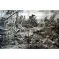 CAPTURED GERMAN ARTILLERY PIECE 1915 José Simon...