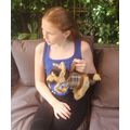 German Shepherd shaped hand or shoulder bag by ...