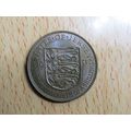 Jersey 1931 George v 1/24th of a Shilling Coin
