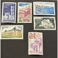 France French stamp 1976 sg 2115-2120 Tourist p...