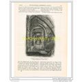 PERIVALE CHURCH, INTERIOR, c1848, BOOK ILLUSTRA...