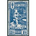 New Zealand 1931 2d + 1d blue Smiling Boy Healt...