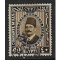 EGYPT 1927 KING FAUD I 40m BROWN USED SG165