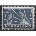 Nyasaland 1938 SG134 3d Blue Mounted Mint . . .