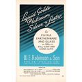 w e robinson son 1953 liquid golds platinum sil...