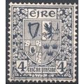 Ireland 1940 - 4d blue - Arms Of Ireland - used