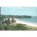 East Coast Bay, Barbados - postcard, stamp, 1978