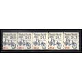 2266 24.1c Tandem Bicycle Fine MNH Dry Gum PNC ...