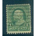 Used 279 1c Benjamin Franklin Barely Clears M04512