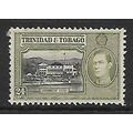TRINIDAD & TOBAGO 1938 24c GOVERNMENT HOUSE BLA...