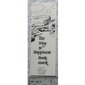 Vintage bookmark - The Way to Happiness