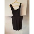 Girls School Grey Pinafore Shorts Jumpsuit Dres...