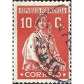 PORTUGAL, Ceres, orange-brown 1915, 10c