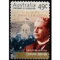 Australia 2001 Federation 49c Used P&S Stamp PM...
