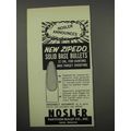 1966 Nosler Zipedo Bullet Ad - Solid Base Bullets