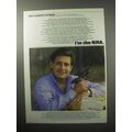 1987 National Rifle Association NRA Ad - Albert...