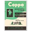 COPPO COMPANY 1954 Naphthenate preservative woo...