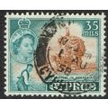 Cyprus 1955 Definitive Issue 35m Orange Brown a...