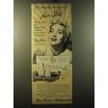 1949 Max Factor Pan-Stik Make-up Ad - Ann Sothern - It's simply amazing!