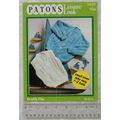1974 Patons 1037 long and short sleeved cardiga...