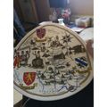 Luneville Horber & Chassagnac Souvenir Plate Bo...