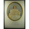 1956 Emba Diadem Fur Coat Ad - A striking new beauty in the Royal Family