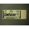 1958 Compulsion Play Ad - Frank Conroy Roddy Mc...
