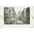 St Paul's From Fleet Street, London, England, B...