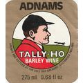 BEER BOTTLE LABEL - ADNAMS BREWERY - TALLY-HO B...