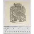 1860s engraving - Wolsey's Hall, Hampton Court