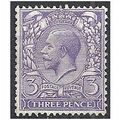 1912 SG375 3d Violet Mounted Mint. .