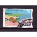 AUSTRALIA 1976 SG 631 70c BARRIER REEF FINE USED#3