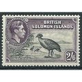 Solomon Islands 1939 SG70 2/6d Black & Violet M...