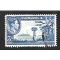 JAMAICA 1938 3d ULTRAMARINE AND GREEN SG 126 FI...