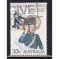 AUSTRALIA 1985 MILITARY UNIFORMS 33c ARTILLERY ...