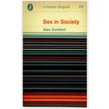 Sex In Society Alex Comfort 1964 Book Postcard