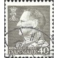 DENMARK, King Frederick IX, grey 1961, 40ore, #4
