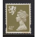 S88 41p Grey-brown SCOTLAND - Unmounted Mint