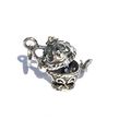 Sterling Silver Filigree Teapot Poison/Prayer B...