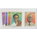 Ghana Stamps Scott #699 To 703, Mint Hinged, Pa...