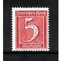 GERMANY 1921 SG 153 5pf CLARET U/M MINT#2