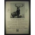 1940 Hartford Insurance Ad - On Guard Through Y...