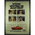 1978 Buick Opel Ad - Is It True What They Say?