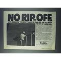 1981 Onduline Roofing Ad - No Rip-Off