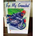 Grandad Birthday Card ( aeroplane )0010