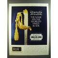 1964 Wilkinson Sword Razor Blades Ad - World's ...