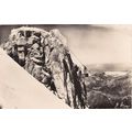 Mont Blanc Telepherique France Postcard 1959 us...