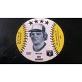 1981 MSA Disc Blank Back Bob Horner Excellent-M...