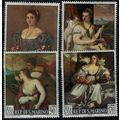 ZAYIX San Marino 639-642 MNH Art - Titian Paint...